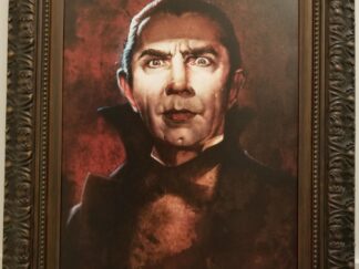 Framed Bela Lugosi --- Dracula Print --- #6 of 100 --- Measures about 26" x 32" (including frame)