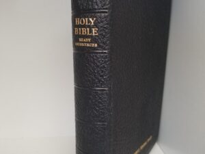 1954 — Holy Bible / Ready References — Teachers’ Edition — Black Bendable Leather Binding
