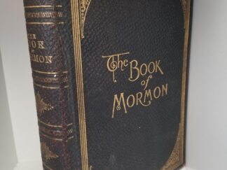 Pulpit Edition ---- The Book of Mormon --- Large Size With Leather Binding