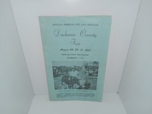 Official Premium List and Program: Duchesne County Fair: August 29, 30, 31, 1957, Duchesne County Fair Grounds, Duchesne, Utah (1957)