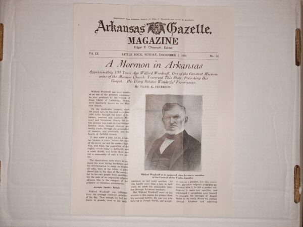 Arkansas Gazette Magazine: Vol. 9, No. 14, Little Rock, Sunday, December 2, 1934 (1934)