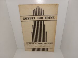 Gospel Doctrine: Sunday School Lessons for the Church of Jesus Christ of Latter-day Saints, Third Quarter — July … August … September — 1933: Vol. 6, No. 3 (1933)