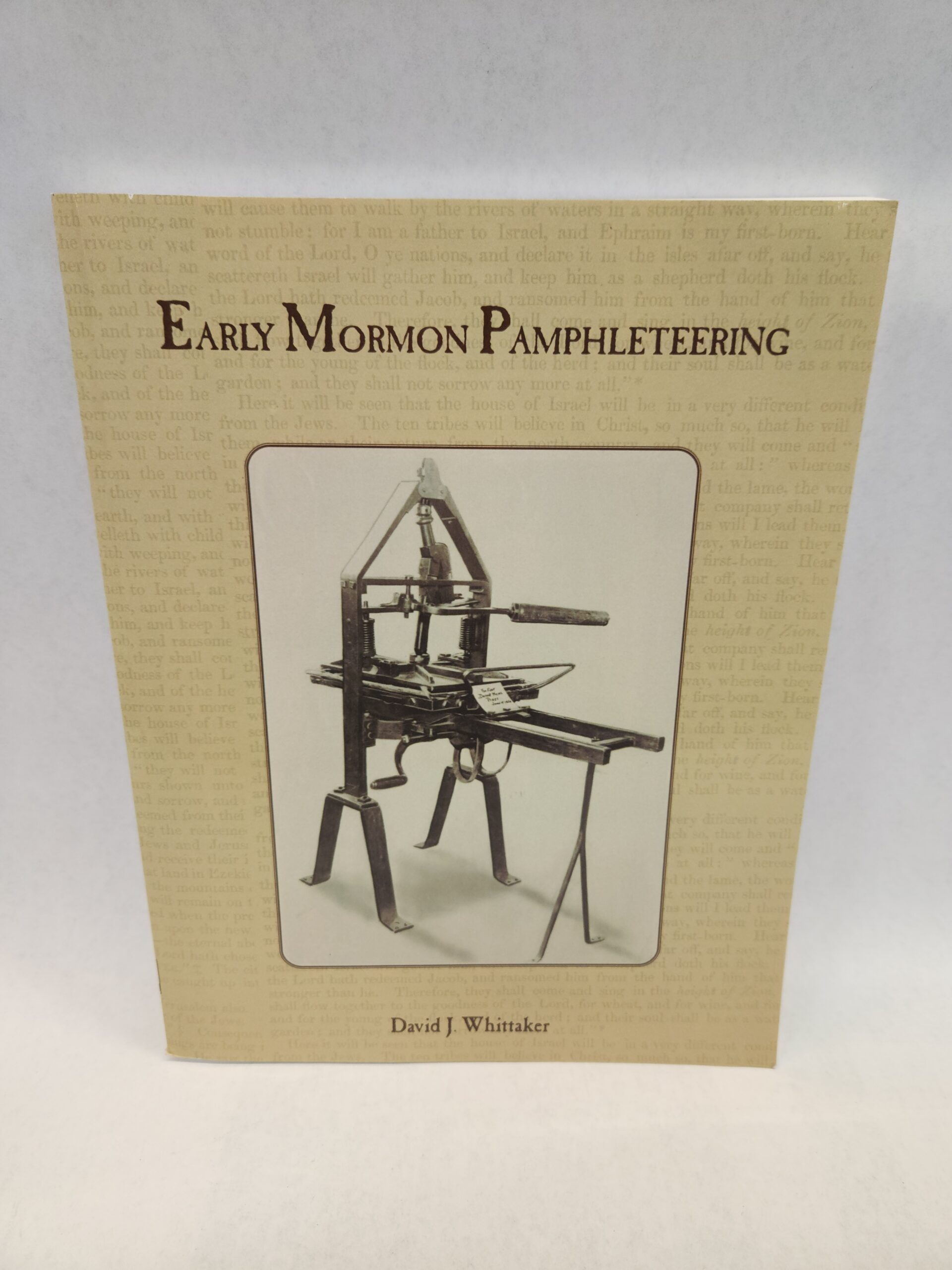 Early Mormon Pamphleteering (2003, paperback w/ glossy cover) Eborn Books