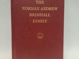 The Norman Andrew Brimhall Family (1978, Hardcover, Red Faux Leather)