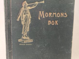 Mormons Bok — Book of Mormon (1935, Hardcover, green faux leather, Book of Mormon Swedish edition)
