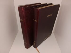 2 LDS Leather Books: Articles of Faith / Hymns (See Details)