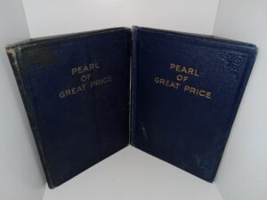 2 Different Printings of the Pearl of Great Price (Ex-Library) (1928, 1939)