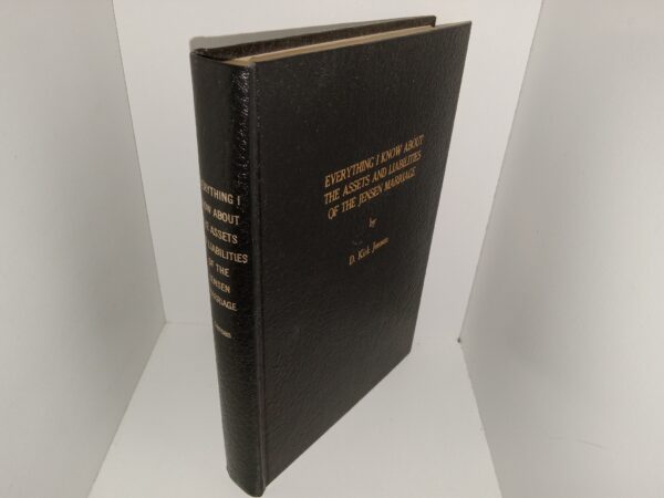 Everything I Know About The Assets and Liabilities of the Jensen Marriage (Blank Book)