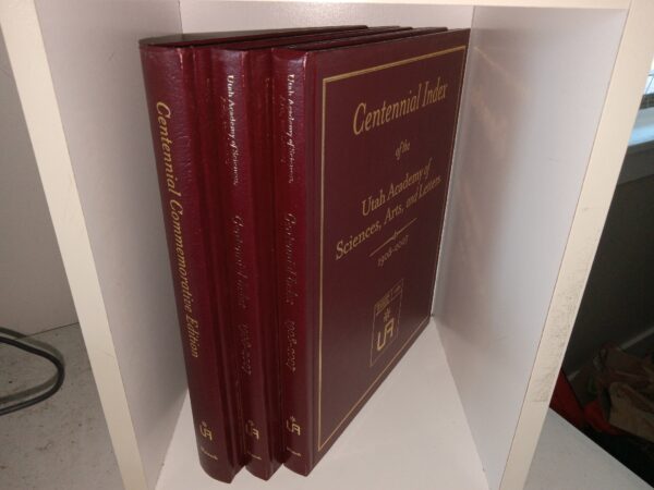 Utah Academy of Sciences, Arts, and Letters 3 Vols. (2 Books are Duplicates) (2008)