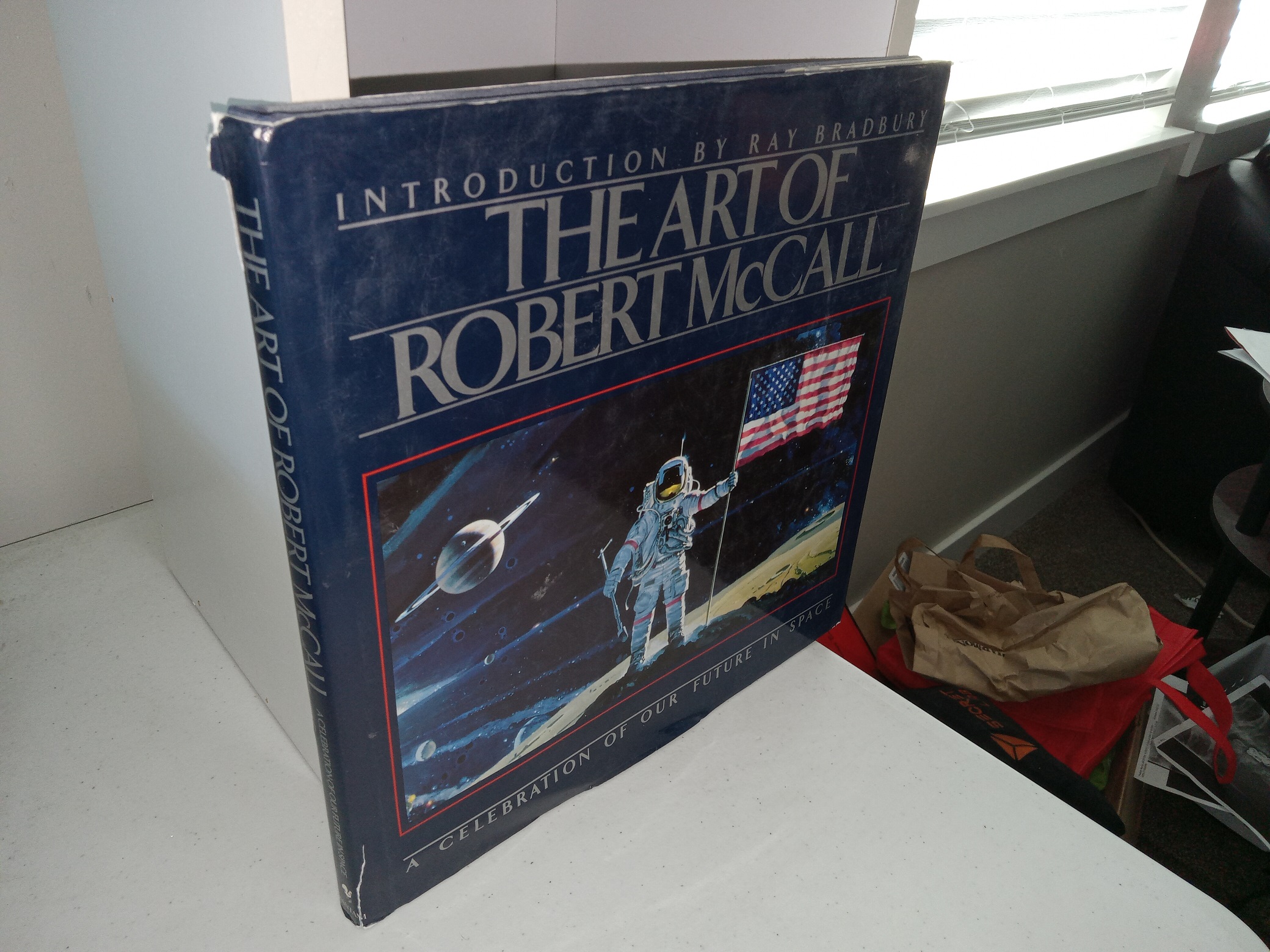 The Art of Robert McCall: A Celebration of Our Future in Space (1992) ~ Captions by Tappan King