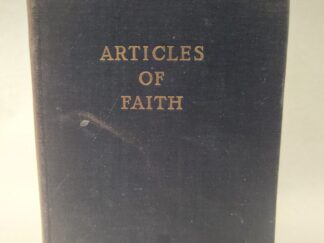 Articles of Faith (1962, London Edition, Hardcover Blue Fabric Bound)