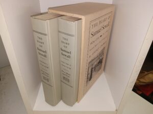 The Diary of Samuel Sewall: 1674-1729 in Two Volumes (1973) ~ Edited by M. Halsey Thomas