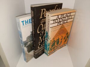 3 Books about the Middle East: A Peace to End All Peace: The Fall of the Ottoman Empire and the Creation of the Modern Middle East / Peoples and Cultures of the Middle East / The New Intifada: Resisting Israel’s Apartheid (See Details)