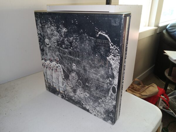 To the Moon: The Dramatic Story of Man’s Boldest Venture Told in the Voices of Those Who Achieved It (1 Book and 6 Vinyl Records w/ Slip-Case) (1969) ~ Edited by jay Gold