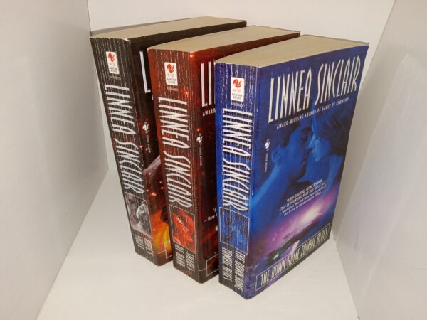 3 Romance/Sci-Fi Novels by Linnea Sinclair (See Details)
