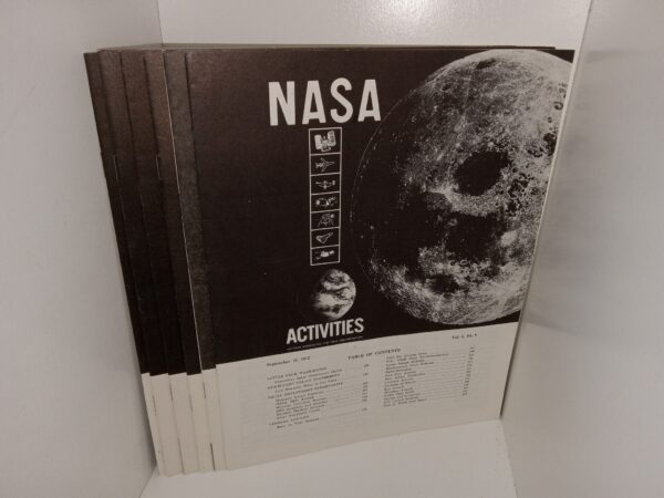 6 Issues of NASA Activites for the Year 1972 (See Details)