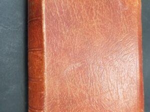 1971 — The Holy Bible / Ready References — Missionary Edition — Brown Bendable Leather Binding — Code at Bottom of Last Page of New Testament: 25 O 71