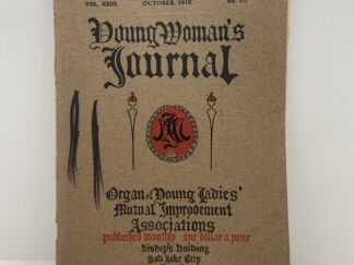 Young Woman’s Journal: Vol.XXIII, No. 10, October, 1912