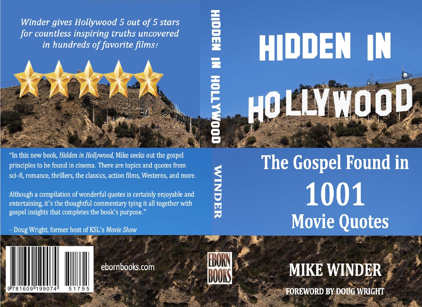 New! — Hidden in Hollywood — The Gospel Found in 1001 Movie Quotes — Mike Winder — Preface by Doug Wright — 2023