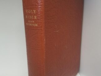 Holy Bible / Ready References --- Bendable Brown Leather Binding --- Missionary Edition --- Code: 25 G 76
