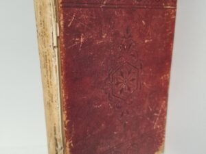 1898 — Doctrine and Covenants — Red Leather Boards — Salt Lake City Edition