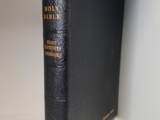 Holy Bible / Ready References / Concordance --- LDS Bible by Cambridge --- Black Bendable Leather Binding --- Code: 15 N 76 --- 9" Tall