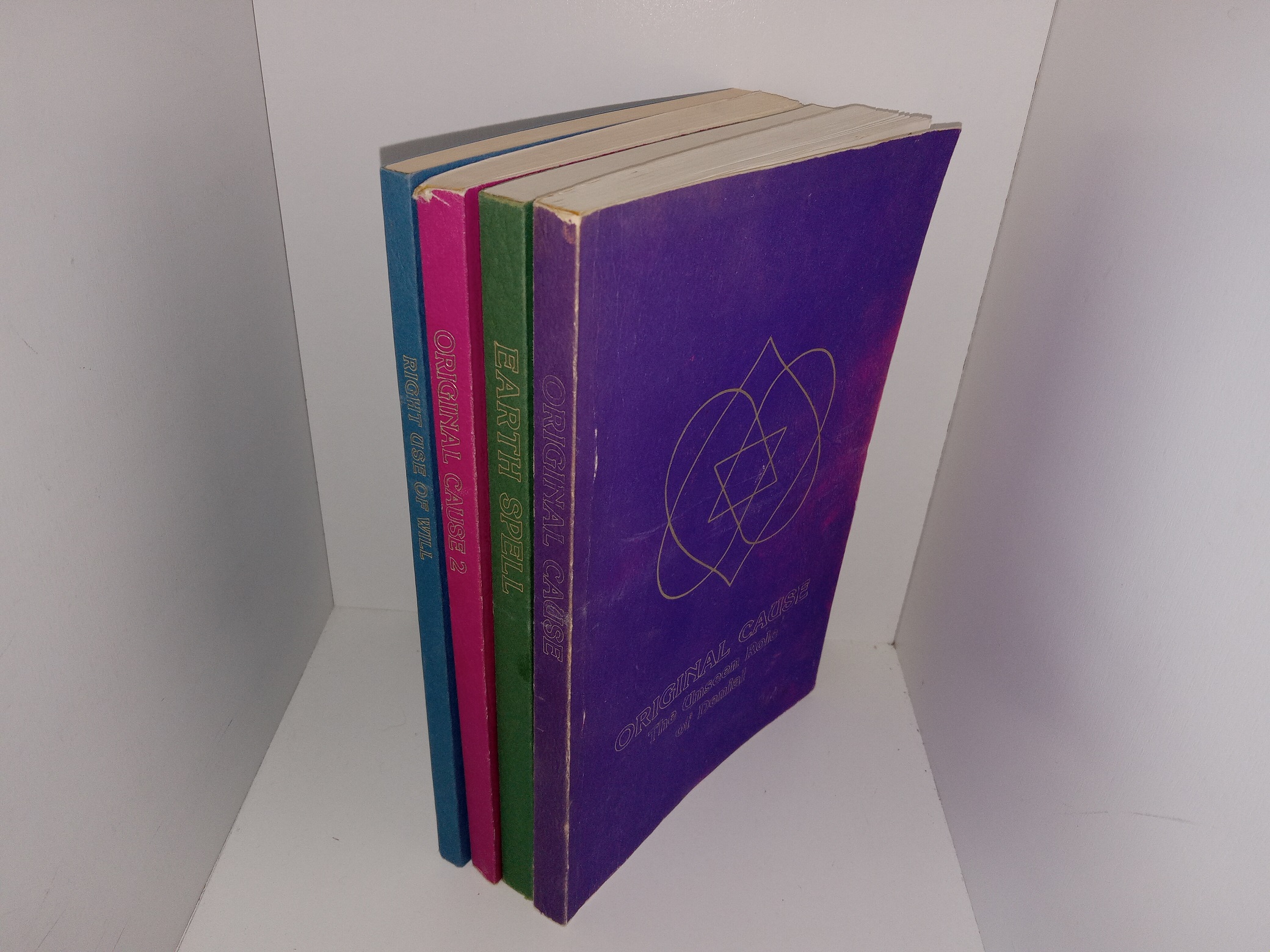 4 Books by Ceanne DeRohan: Original Cause: The Unseen Role of Denial / Earth Spell: The Loss of Consciousness on Earth / Original Cause: The Reflection Lost Will Has to Give / Right Use of Will: Healing and Evolving the Emotional Body (See Details)
