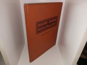 Deacons Quorum: Roll and Record Book (Issued January 1, 1951) (1951)