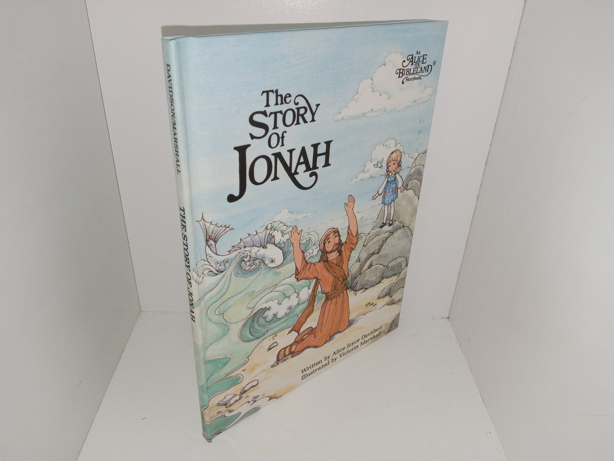 The Story of Jonah: An Alice in Bibleland Storybook (1984) ~ Written by Alice Joyce Davidson, and Illustrated by Victoria Marshall