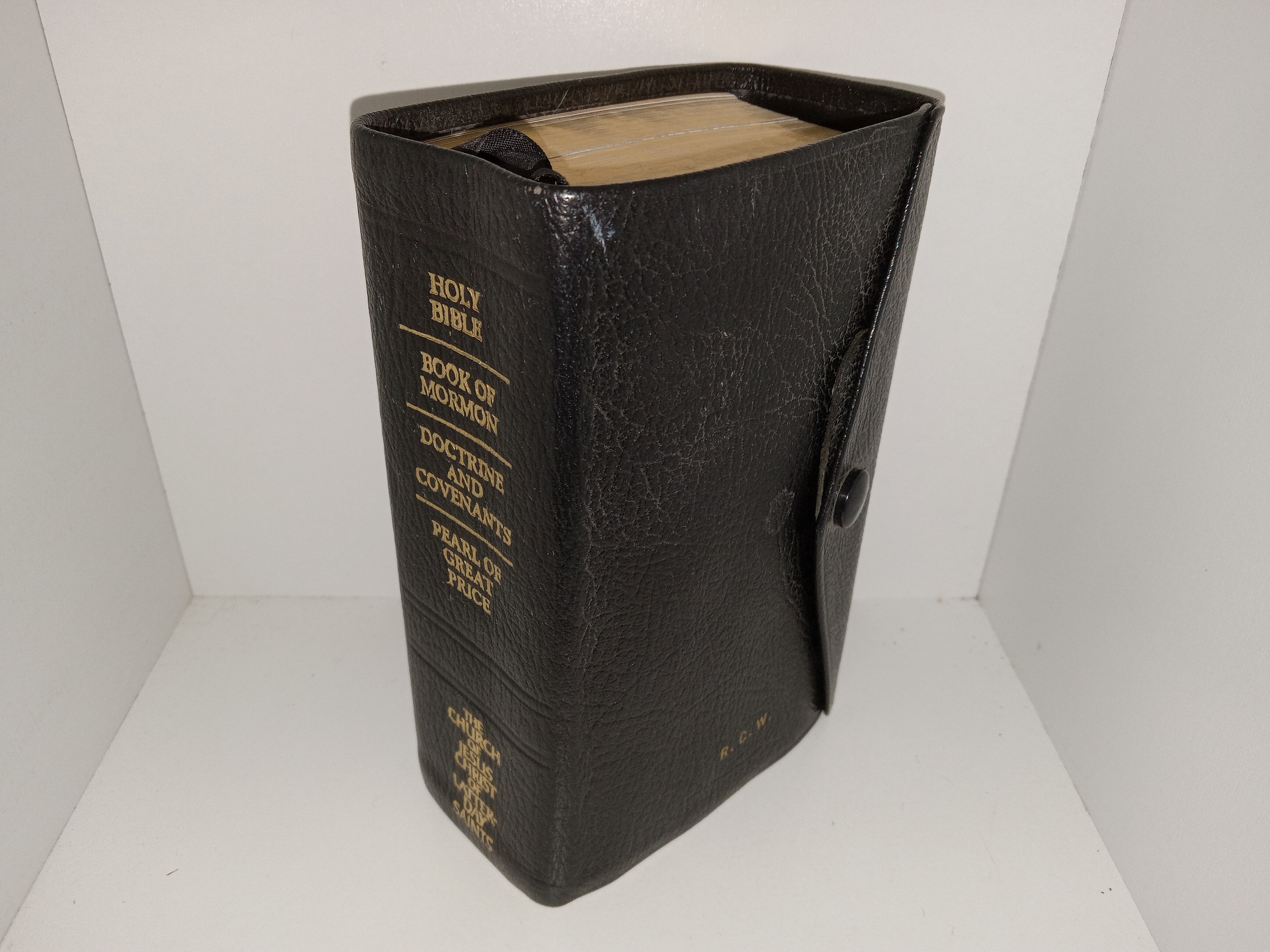 LDS, Black Leather, Pocket Edition, Quadruple Combination (1989 ...