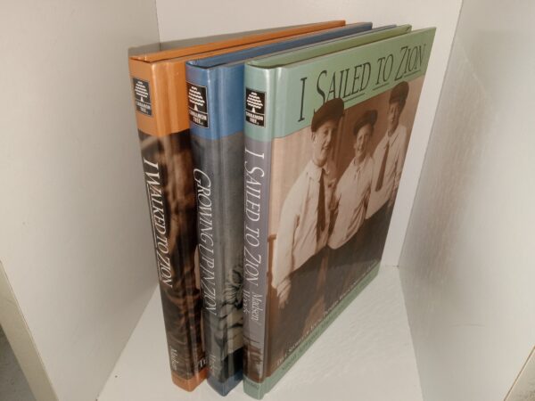 3 Like New, LDS Books Signed by One of the Authors (Susan Arrington Madsen): I Sailed to Zion: True Stories of Young Pioneers Who Crossed the Oceans / Growing Up In Zion: True Stories of Young Pioneers Building the Kingdom / I Walked to Zion: True Stories of Young Pioneers on the Mormon Trail (See Details)