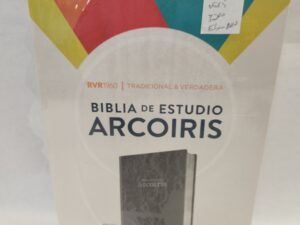 Biblia de Estudio Arcoiris (2015, Black Imitation Leather)