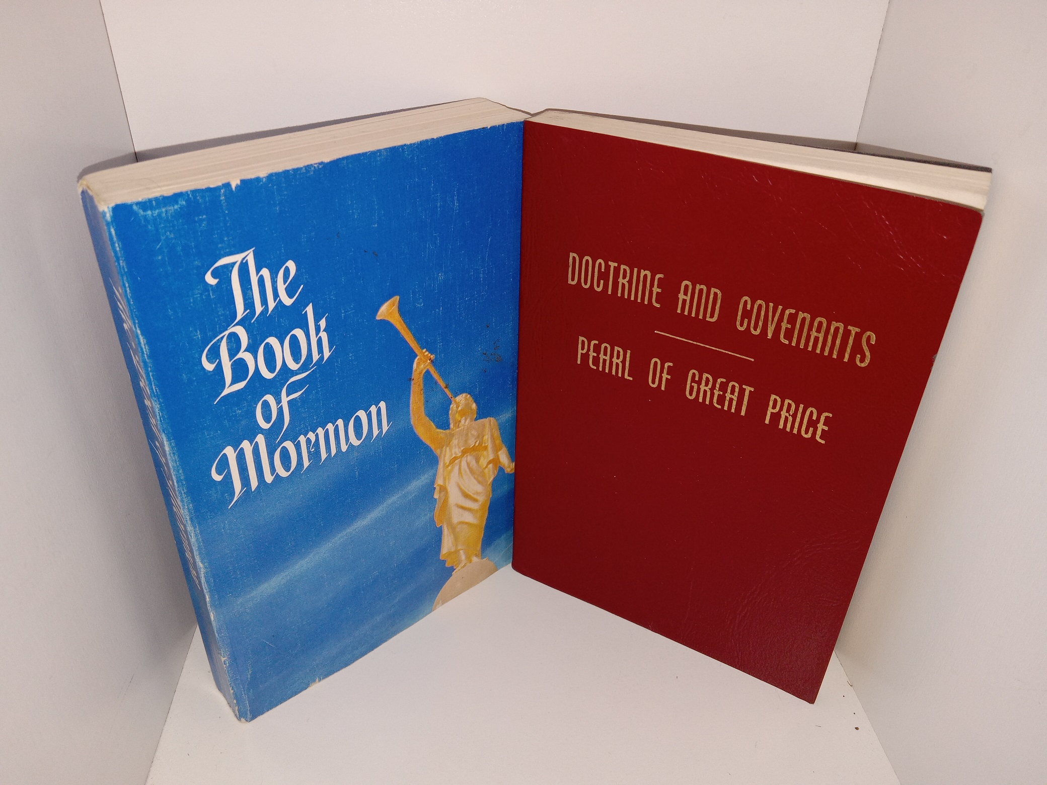 2-lds-books-the-book-of-mormon-doctine-and-covenants-pearl-of-great