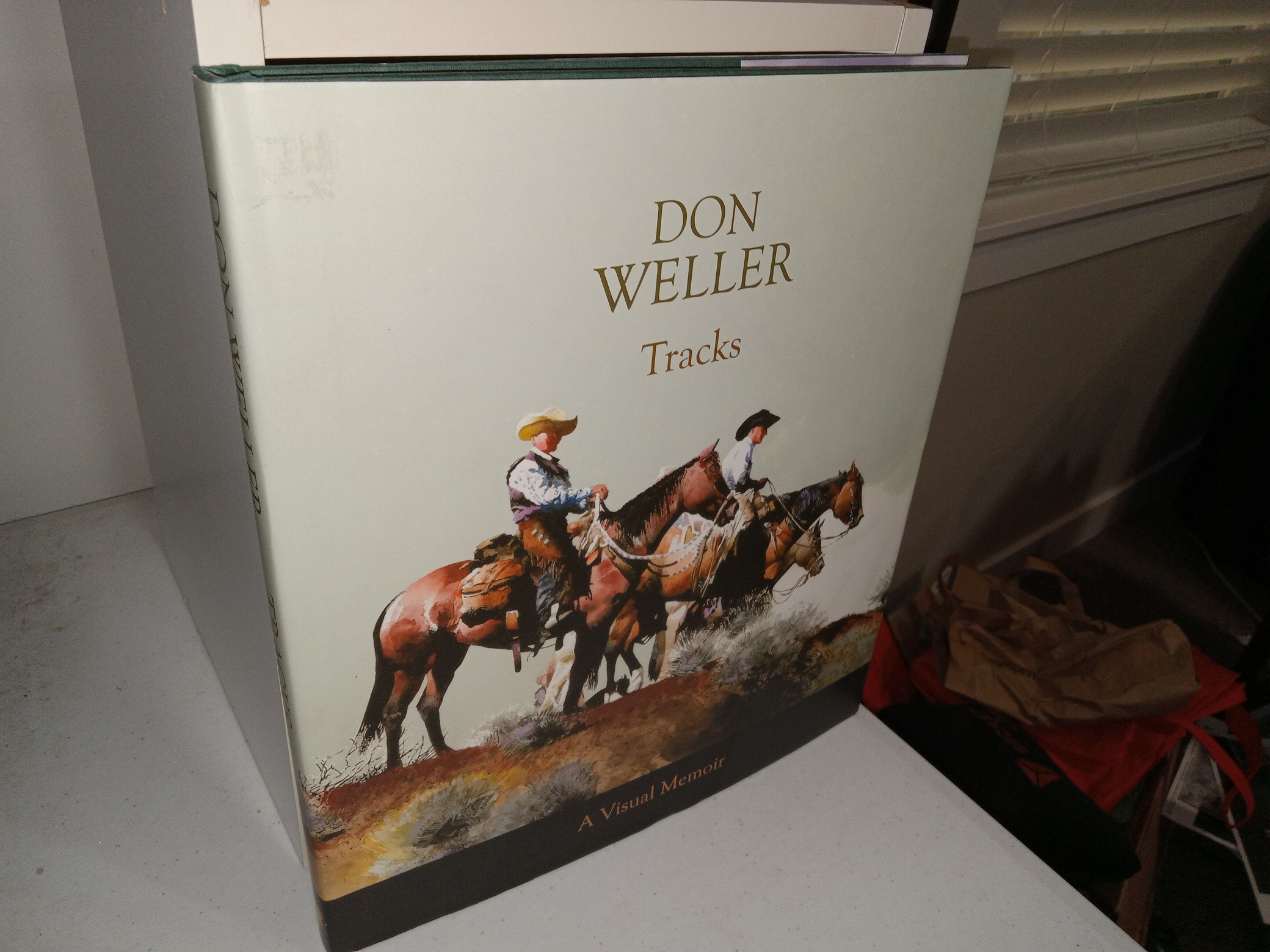 Tracks: A Visual Memoir (Signed & Inscribed by the Author) (Unknown Publishing Date) ~ by Don Weller
