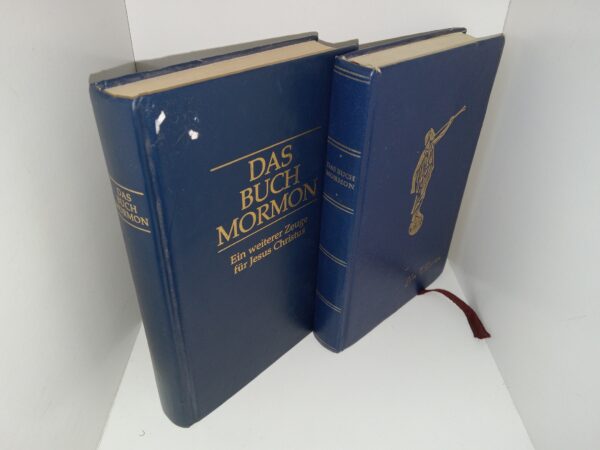 2 Different Editions of German Book of Mormons (1982, 1989)