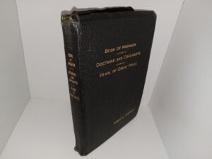 LDS, Black Leather, Triple Combination (1955)
