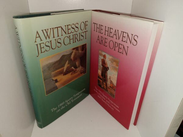 2 Sperry Symposium Books: A Witness of Jesus Christ: The 1989 Sperry Symposium on the Old Testament / The Heavens are Open: The 1992 Sperry Symposium on the Doctrine and Covenants and Church History (See Details)