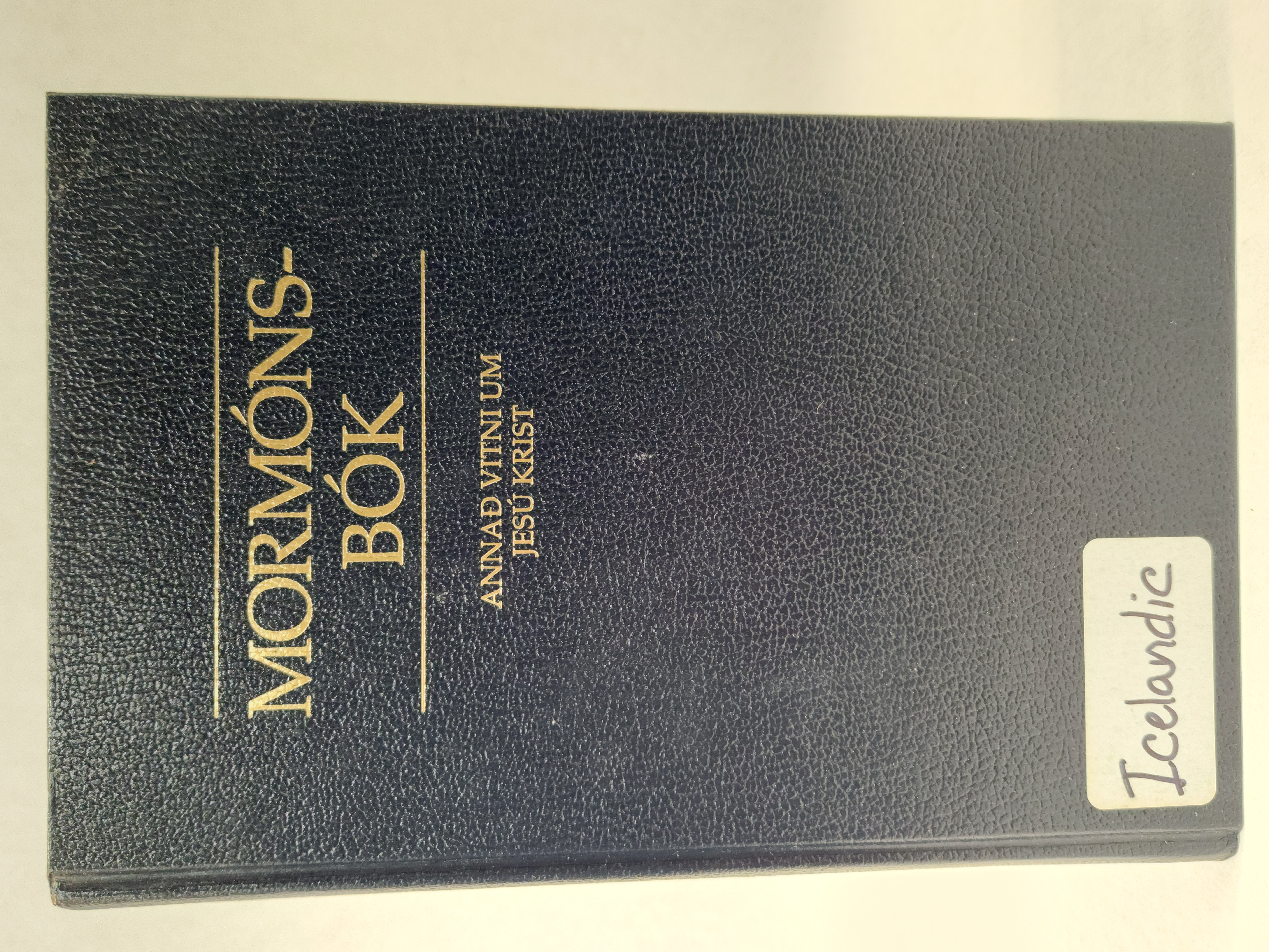 Book of Mormon (Icelandic, 2006, Hardcover)