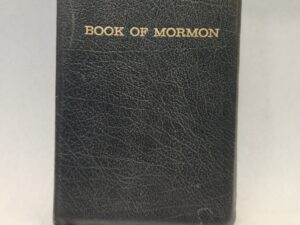 Book of Mormon (1973, RLDS, Black Faux Leather)