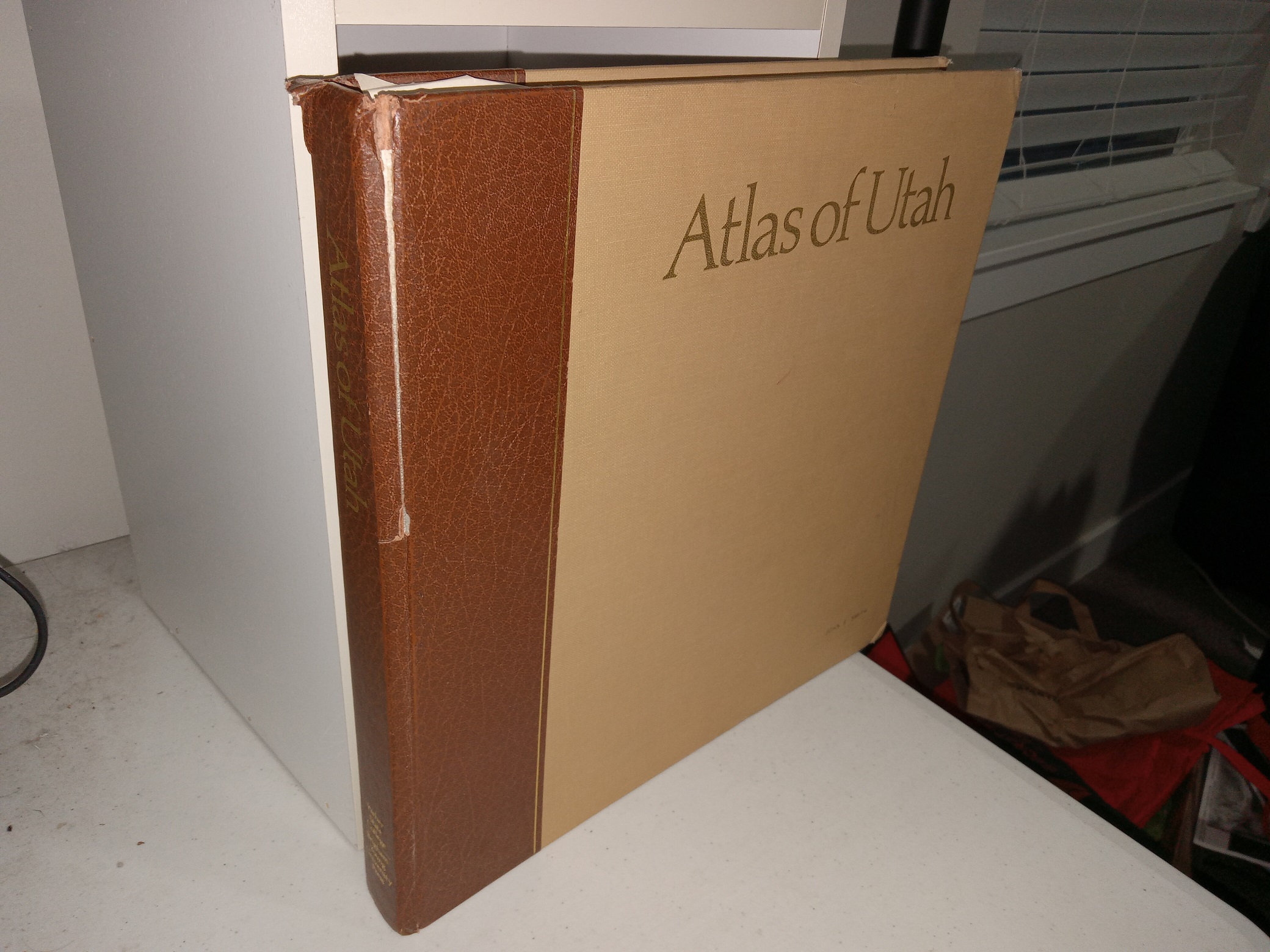 Atlas of Utah (1981) ~ Edited by Wayne L. Wahlquist, and Howard A. Christy