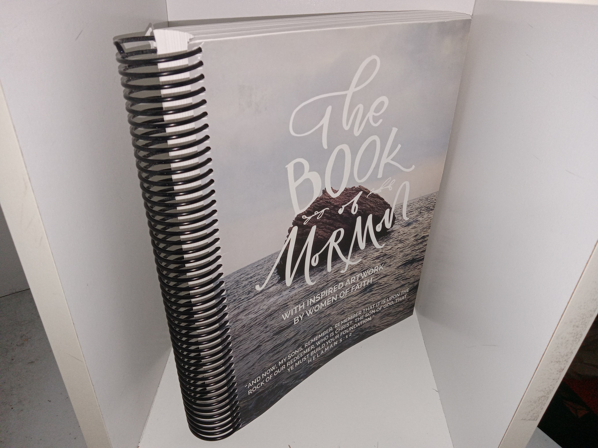 The Book of Mormon with Inspired Artwork by Women of Faith (Unknown Publishing Date) ~ Unknown Author