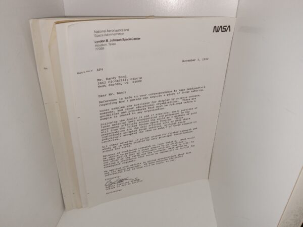 8 Items from NASA (1985-1994)