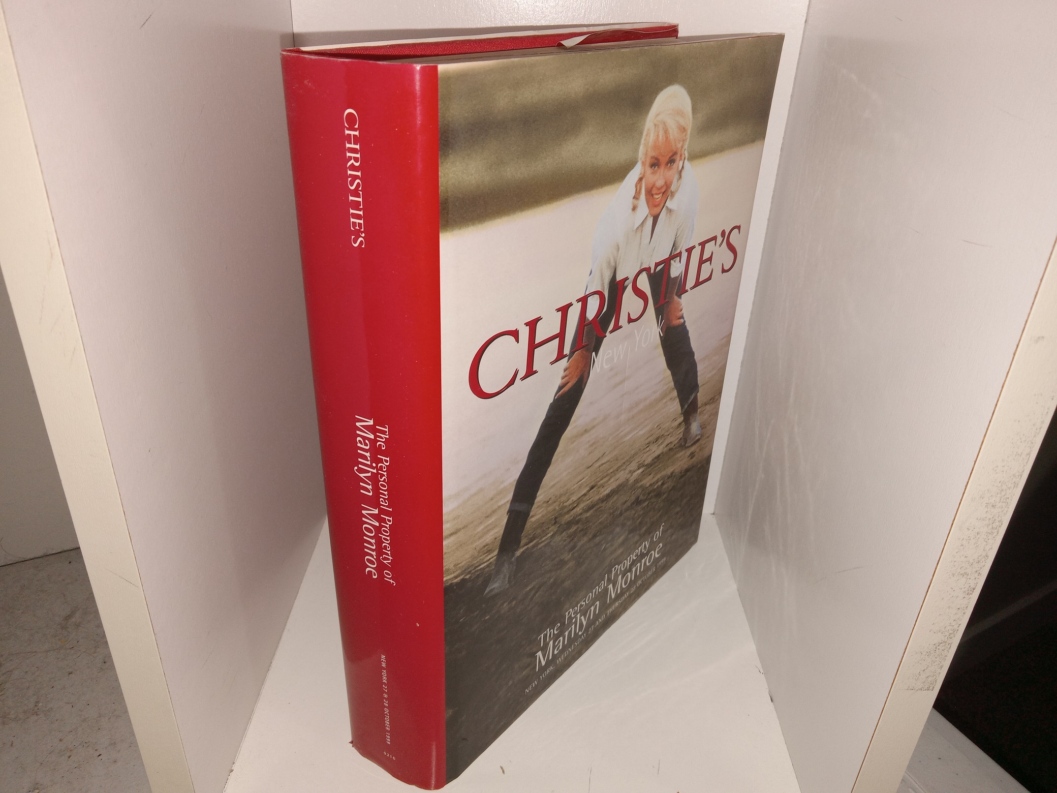 Christie’s: The Personal Property of Marilyn Monroe: New York 27 & 28 October 1999 (1999) ~ Unknown Author