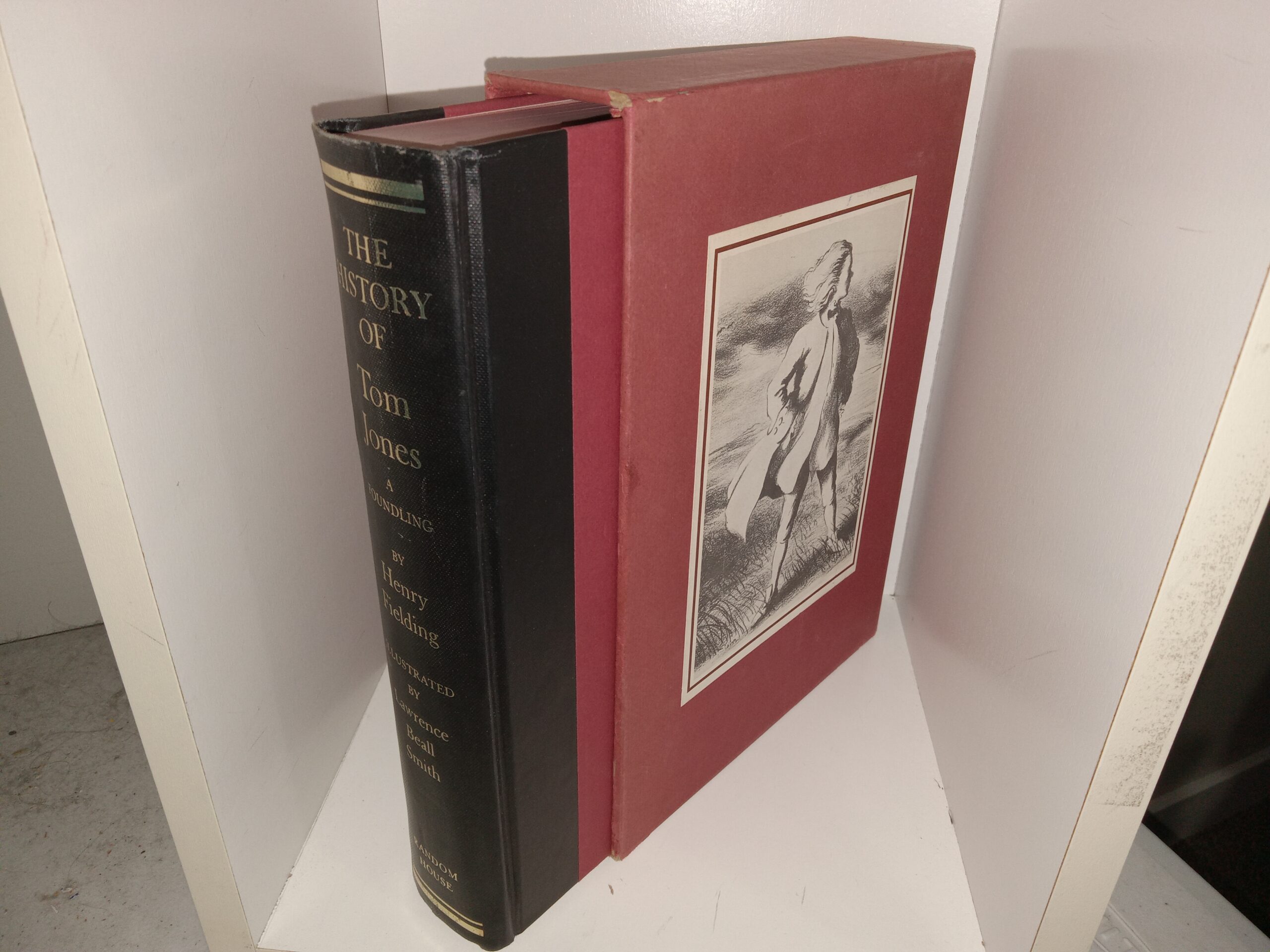 The History of Tom Jones: A Foundling (w/ Slip-case) (1964) ~ by Henry Fielding, Illustrated by Lawrence Beall Smith