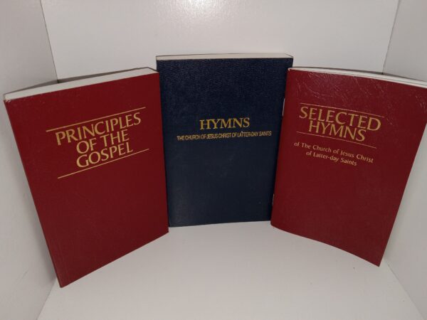 3 Pocket Edition Books: Selected Hymns of the Church of Jesus Christ of Latter-day Saints / Hymns / Principles of the Gospel (See Details)
