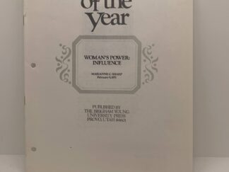 Speeches of the Year: Woman's Power: Influence (1971) by Marianne C. Sharp