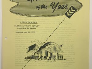 Speeches of the Year: Achievement (1953) by Elder Matthew Cowley