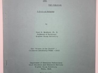 The Pharisee and the Publican: A Study of Attitudes (1962)