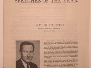 Speeches of the Year: Gifts of the Spirit (1966) by Robert L. Simpson
