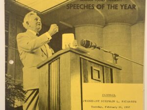 Speeches of the Year: Counsel (1957) by President Stephen L. Richards